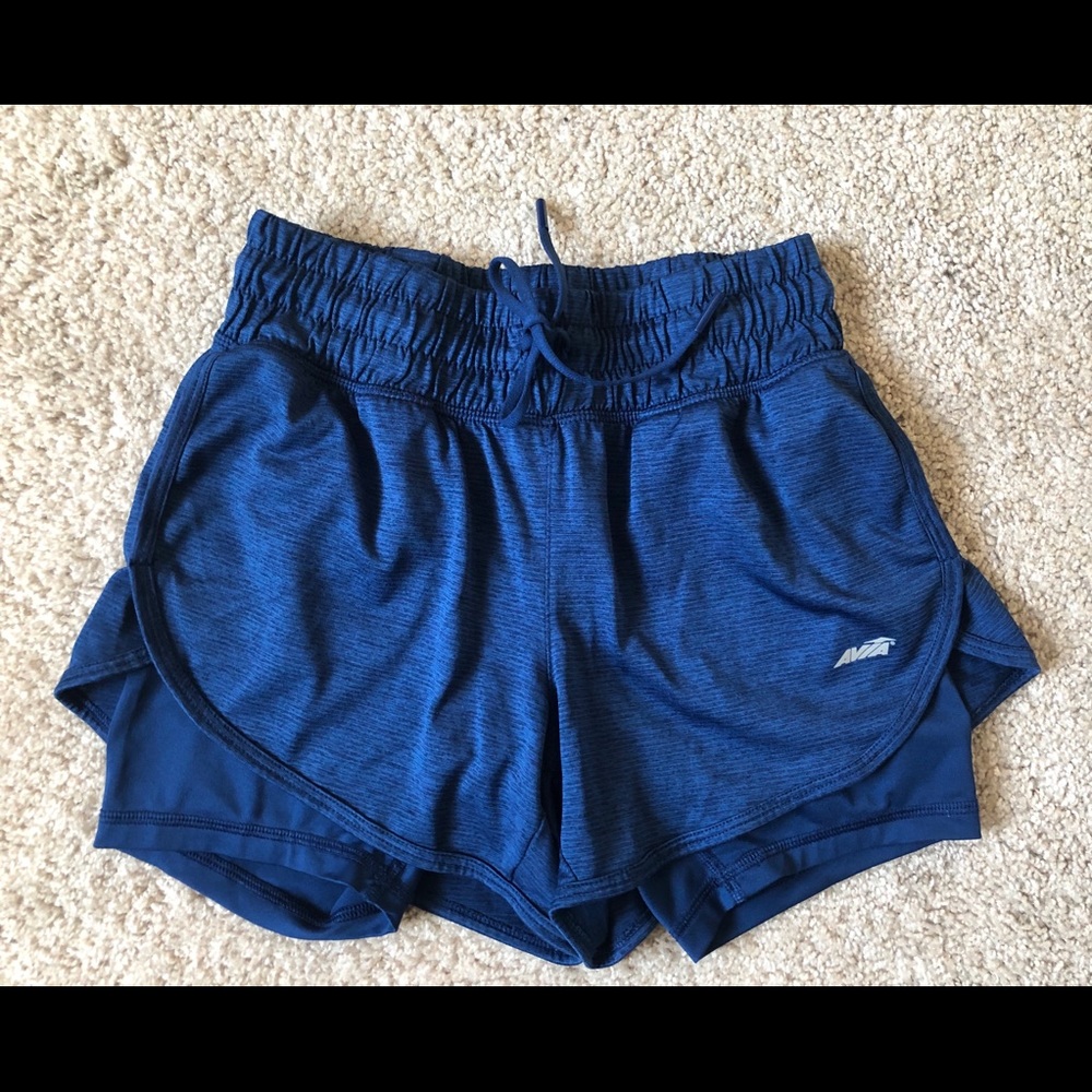 Avia Running Short with Built-in Compression Layer
